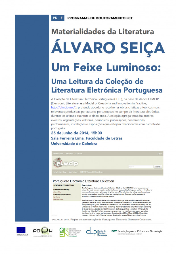 Lecture poster_PELC_University of Coimbra