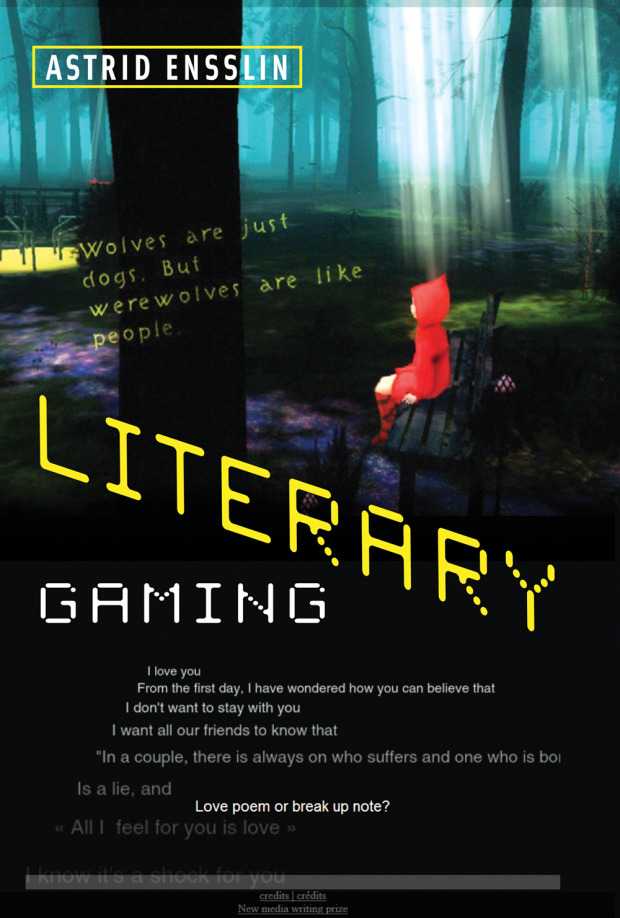 Literary Gaming book cover