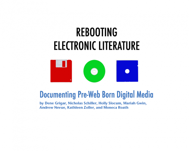 Cover of Rebooting Electronic Literature Volume 3
