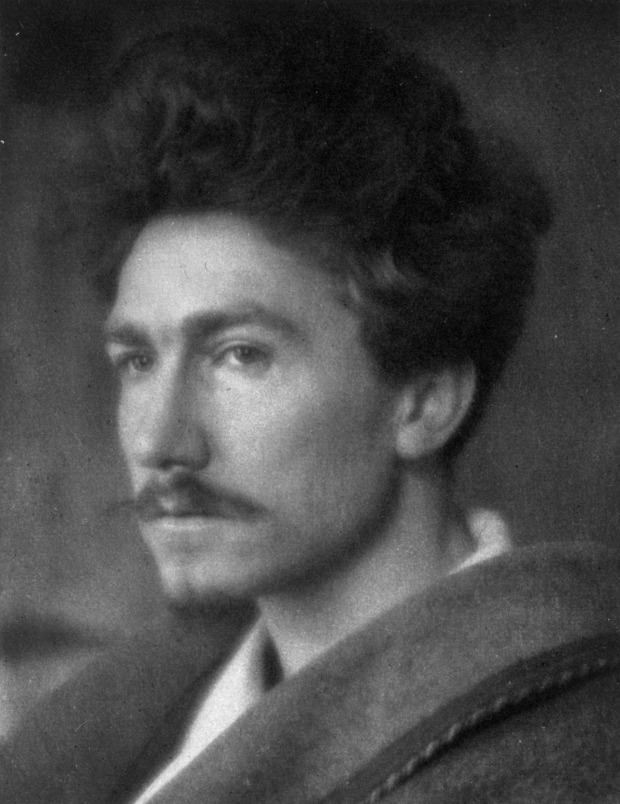  Ezra Pound photographed in 1913 by Alvin Langdon Coburn