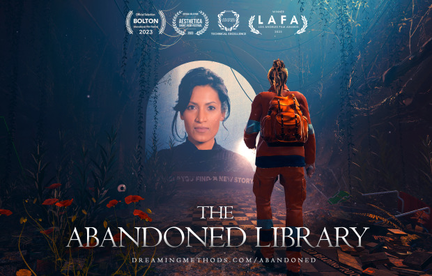 The Abandoned Library Poster