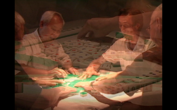 People playing mahjong