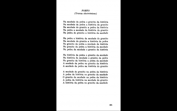 "Porto" (Literatura Cibernética 1, 1977), scanned by Rui Torres/PO.EX 