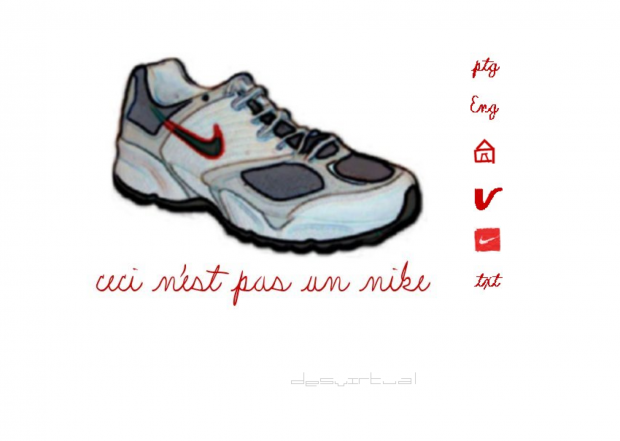 Ceci n'est pas un Nike by Giselle Beiguelman (screen shot)