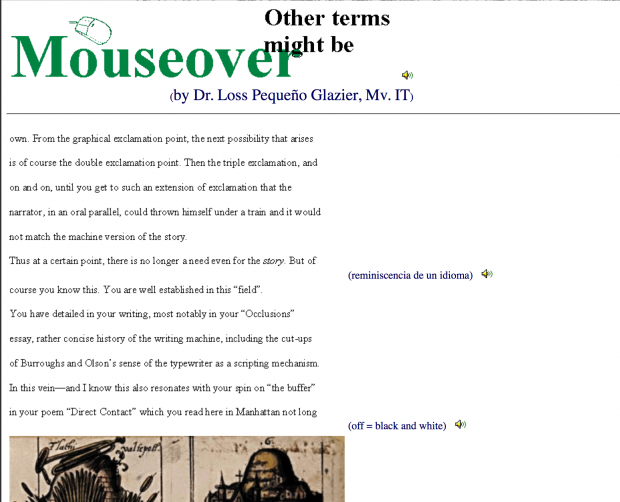 Mouseover by Glazier (screen shot)
