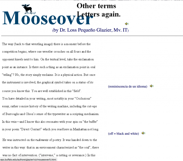 Mouseover by Glazier (screen shot)