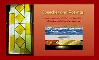 Home page, stained glass and sand dunes
